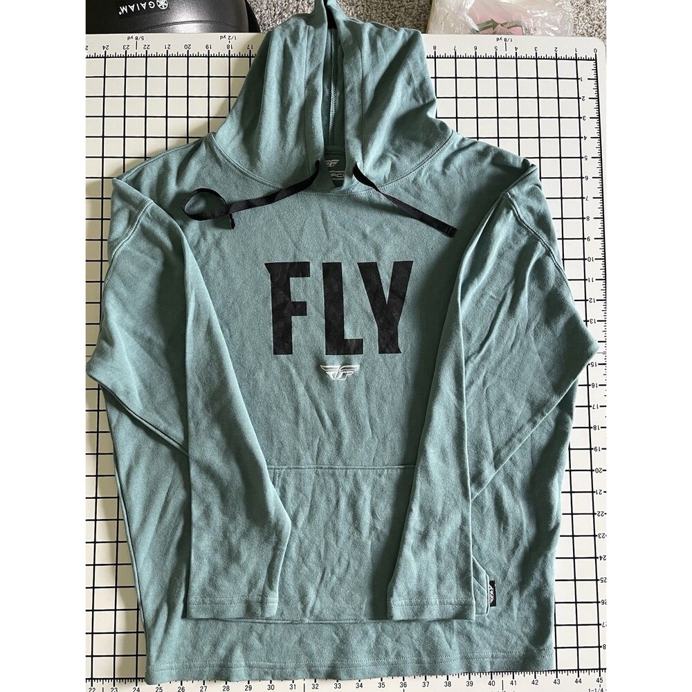 FLY Racing Women’s Size Large Teal Color Weekender Hoodie Sweatshirt